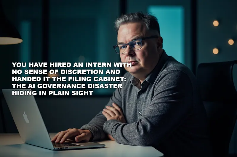 You Have Hired an Intern With No Sense of Discretion and Handed It the Filing Cabinet: The AI Governance Disaster Hiding in Plain Sight