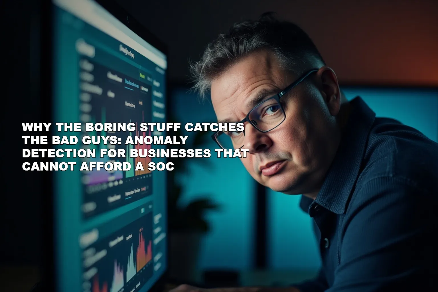 Why the Boring Stuff Catches the Bad Guys: Anomaly Detection for Businesses That Cannot Afford a SOC