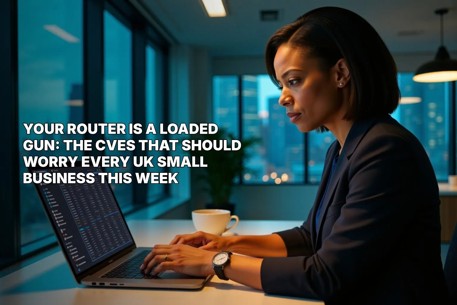 Your Router Is a Loaded Gun: The CVEs That Should Worry Every UK Small Business This Week