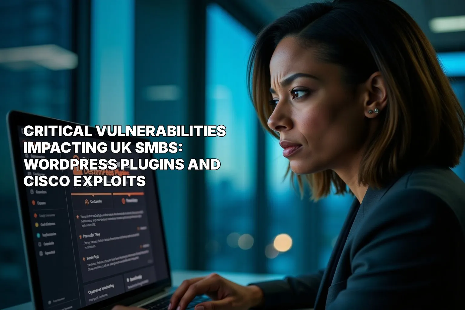 Critical Vulnerabilities Impacting UK SMBs: WordPress Plugins and Cisco Exploits