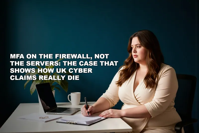 MFA on the Firewall, Not the Servers: The Case That Shows How UK Cyber Claims Really Die