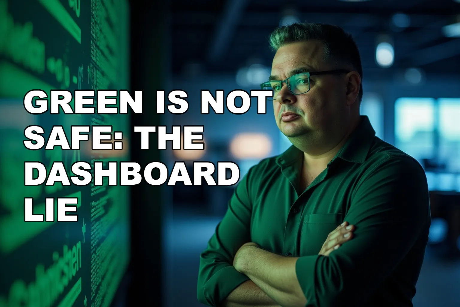 Green Is Not Safe: The Dashboard Lie