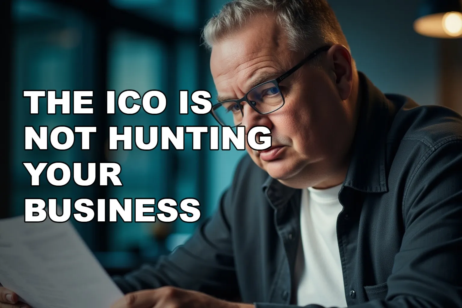 The ICO Is Not Hunting Your Business