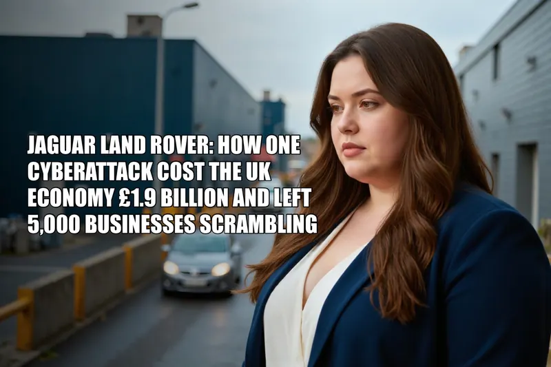Jaguar Land Rover: How One Cyberattack Cost the UK Economy £1.9 Billion and Left 5,000 Businesses Scrambling