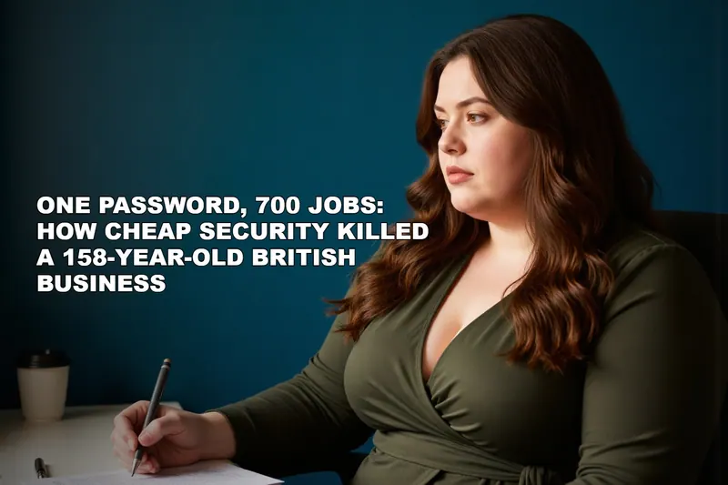 One Password, 700 Jobs: How Cheap Security Killed a 158-Year-Old British Business