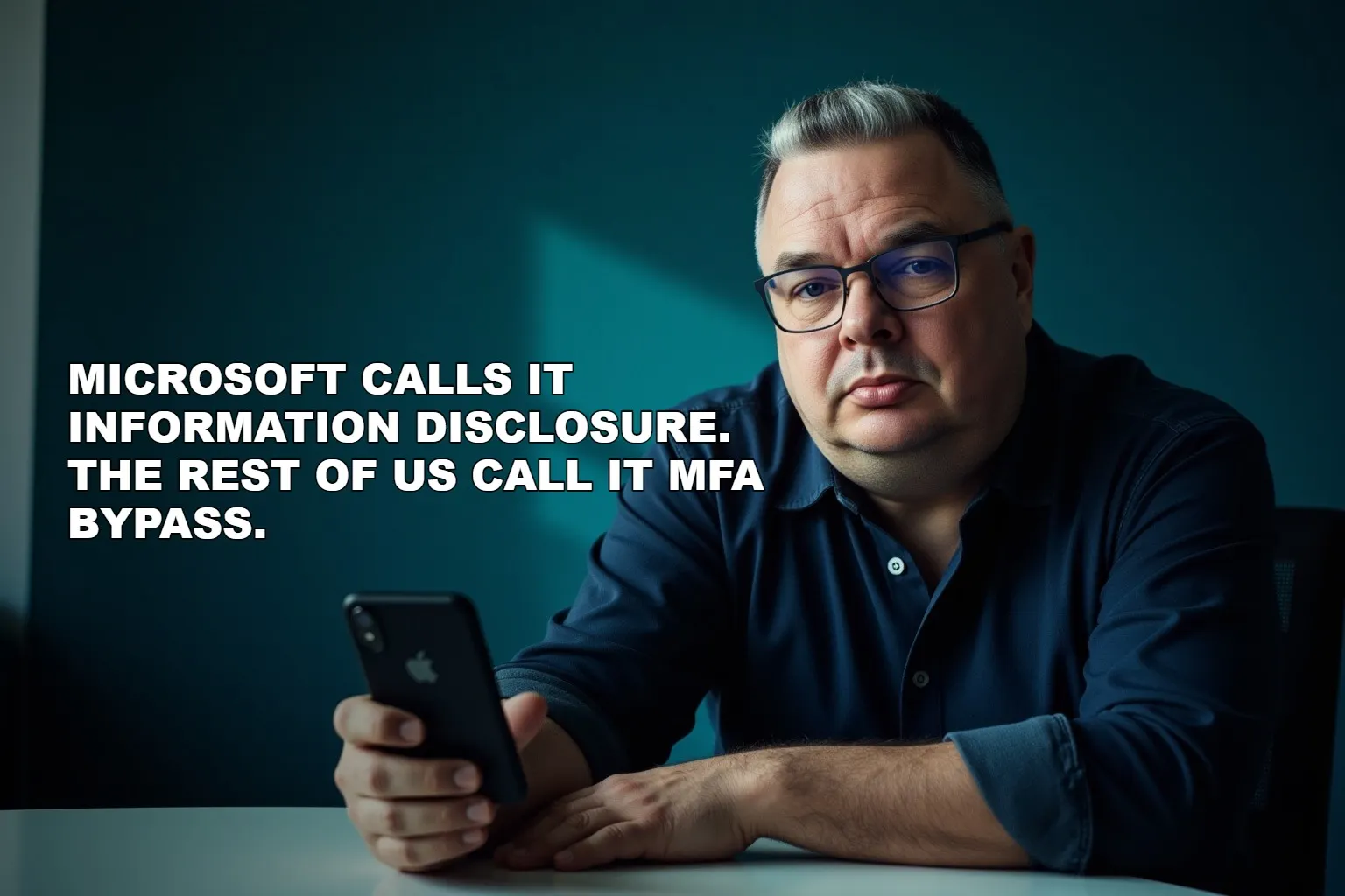 Microsoft Calls It Information Disclosure. The Rest of Us Call It MFA Bypass.