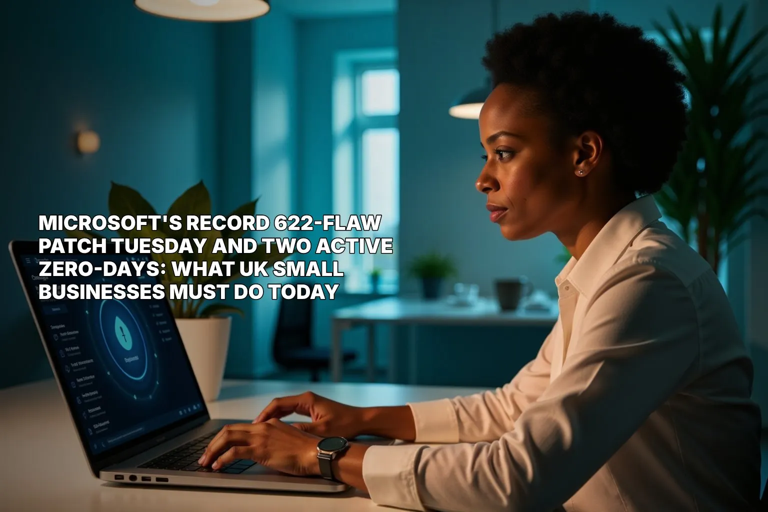 Microsoft's Record 622-Flaw Patch Tuesday and Two Active Zero-Days: What UK Small Businesses Must Do Today