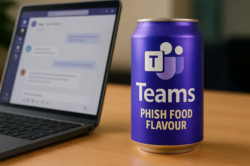Microsoft Teams: Now Available in Phish-Flavoured