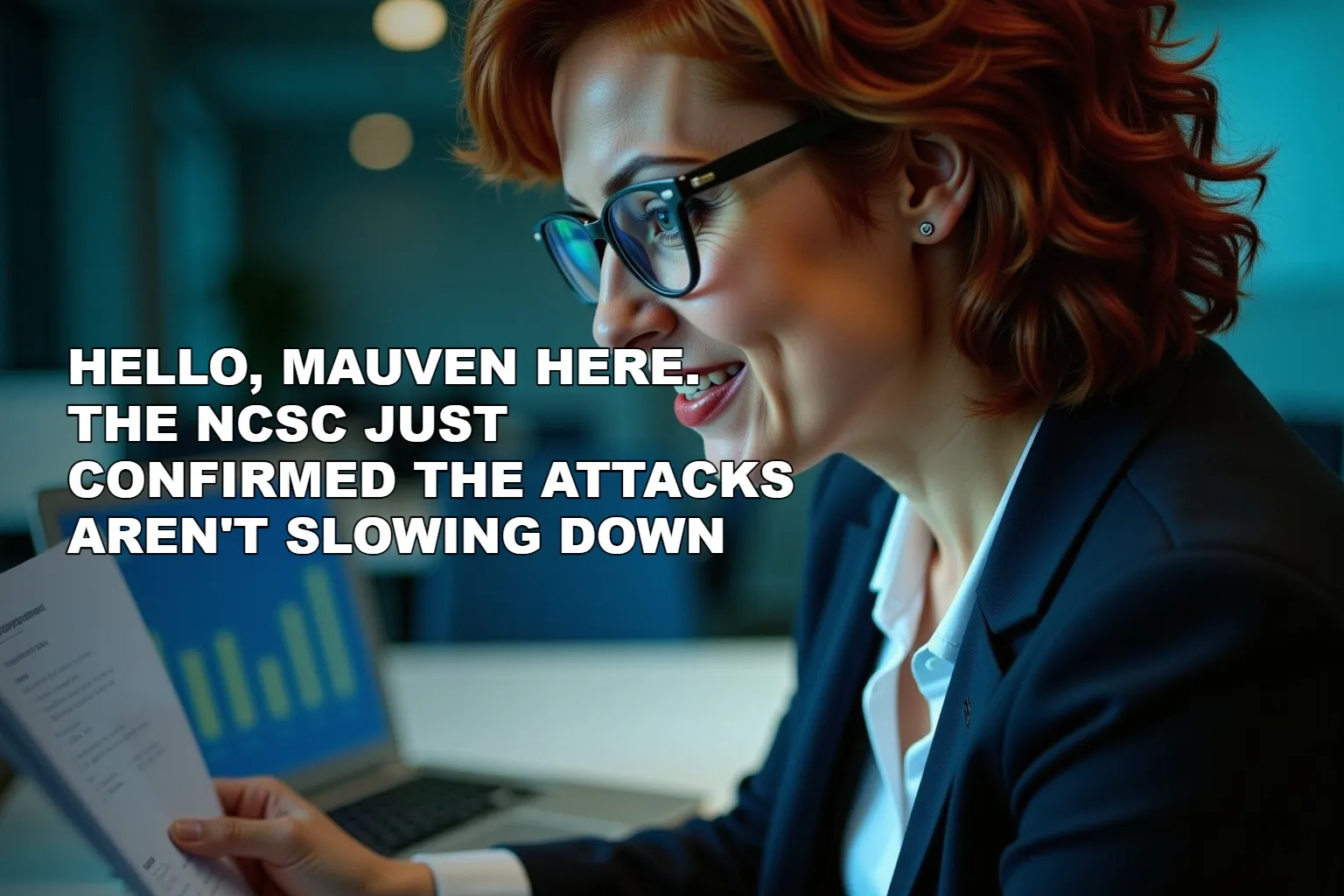 Hello, Mauven Here. The NCSC Just Confirmed the Attacks Aren't Slowing Down