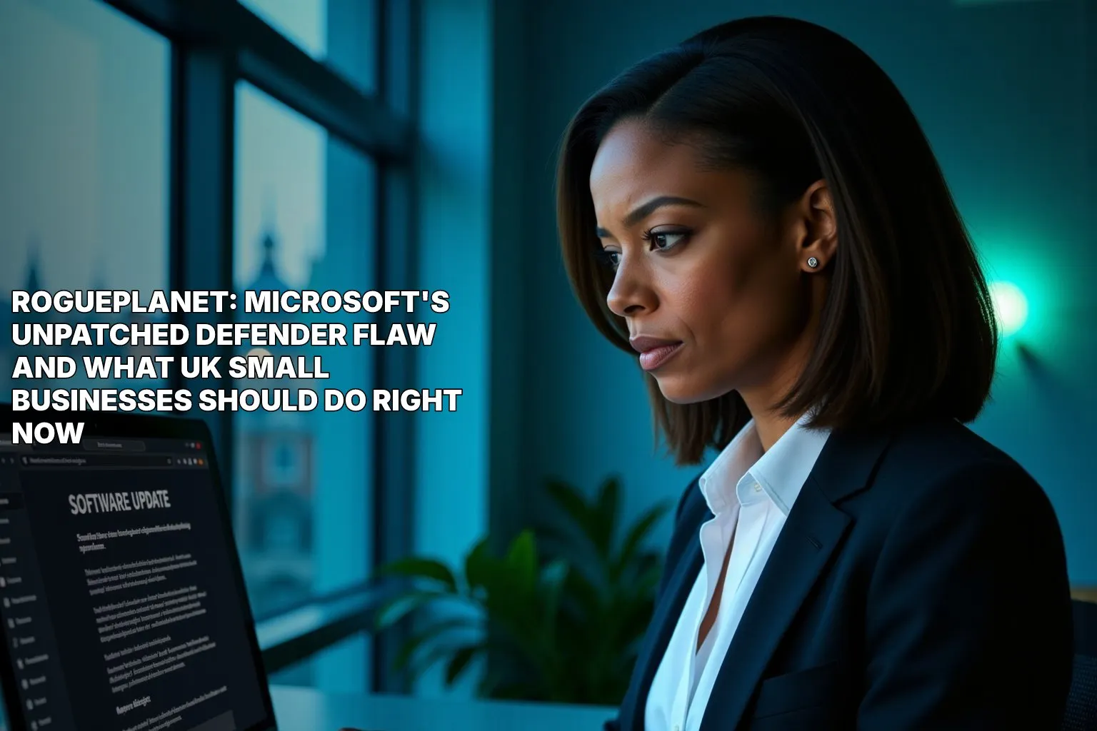 RoguePlanet: Microsoft's Unpatched Defender Flaw and What UK Small Businesses Should Do Right Now