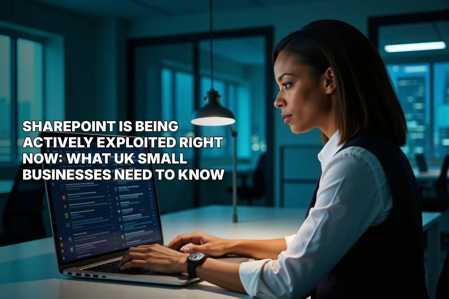 SharePoint Is Being Actively Exploited Right Now: What UK Small Businesses Need to Know