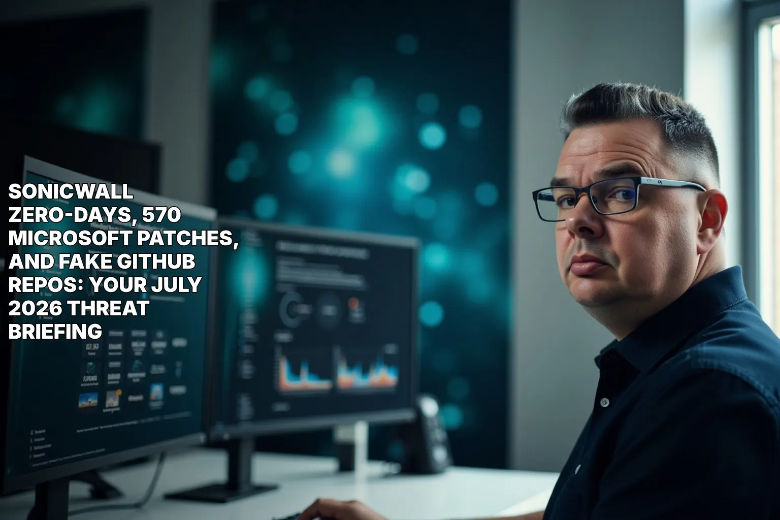 SonicWall Zero-Days, 570 Microsoft Patches, and Fake GitHub Repos: Your July 2026 Threat Briefing