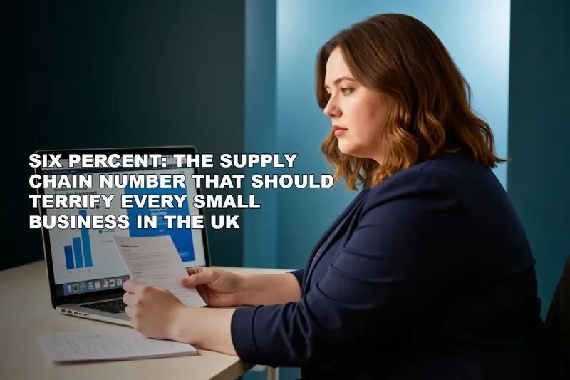 Six Percent: The Supply Chain Number That Should Terrify Every Small Business in the UK