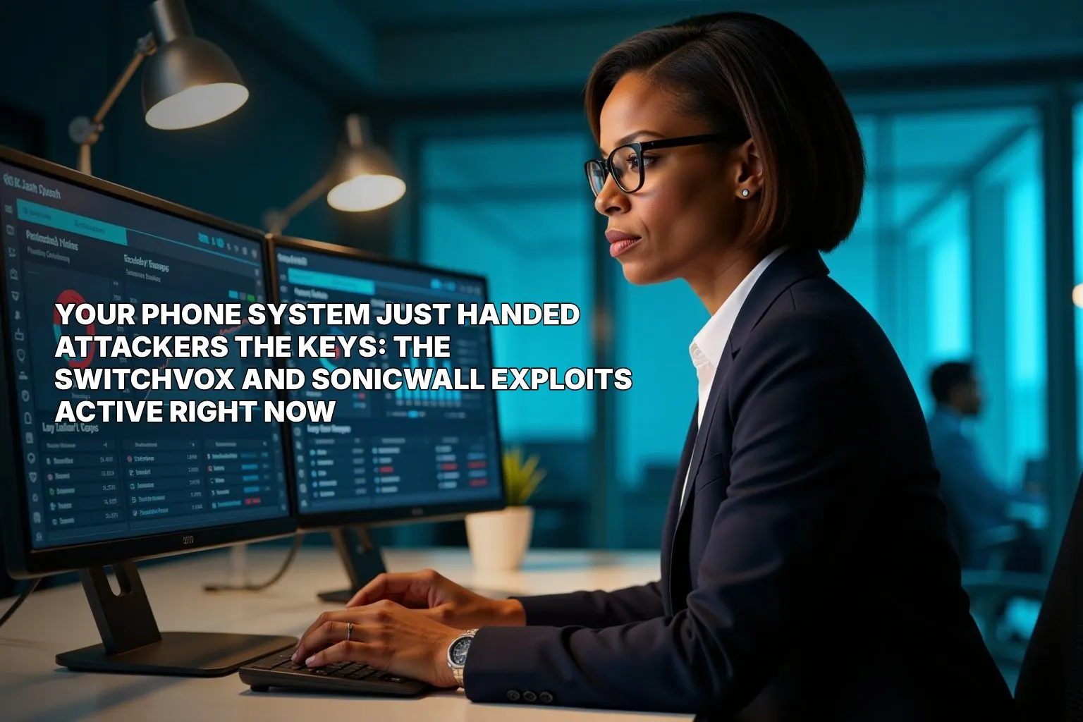 Your Phone System Just Handed Attackers the Keys: The Switchvox and SonicWall Exploits Active Right Now