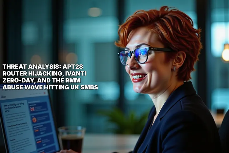 Threat Analysis: APT28 Router Hijacking, Ivanti Zero-Day, and the RMM Abuse Wave Hitting UK SMBs