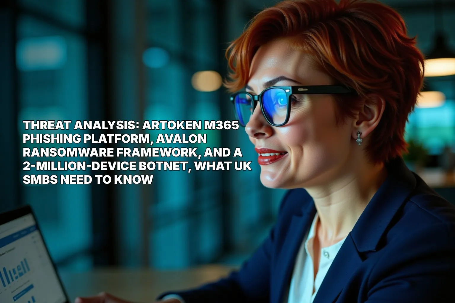 Threat Analysis: ARToken M365 Phishing Platform, Avalon Ransomware Framework, and a 2-Million-Device Botnet, What UK SMBs Need to Know
