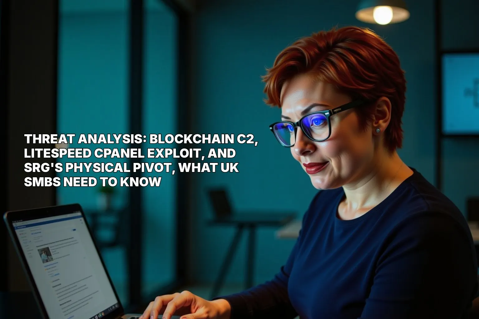 Threat Analysis: Blockchain C2, LiteSpeed cPanel Exploit, and SRG's Physical Pivot, What UK SMBs Need to Know