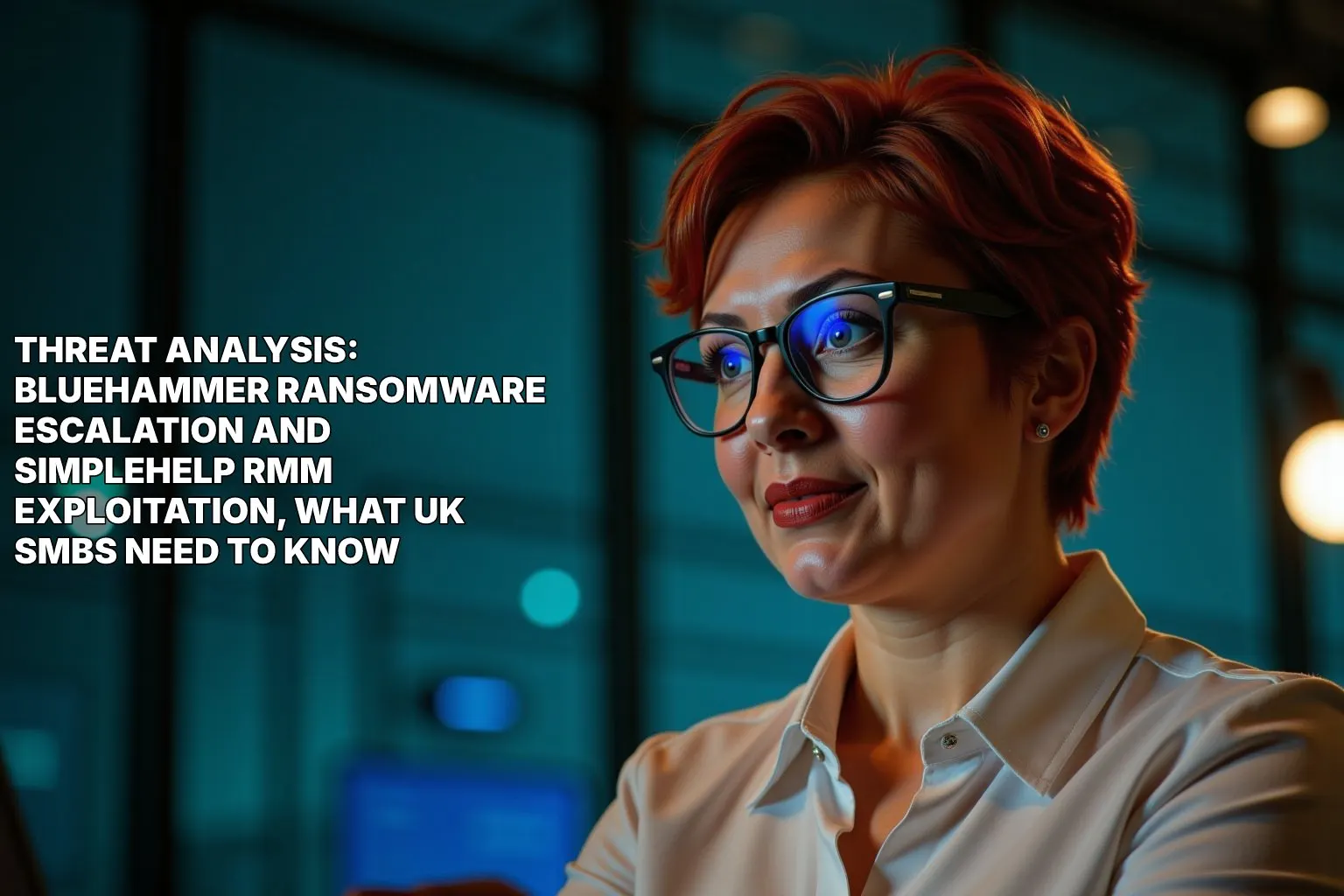 Threat Analysis: BlueHammer Ransomware Escalation and SimpleHelp RMM Exploitation, What UK SMBs Need to Know