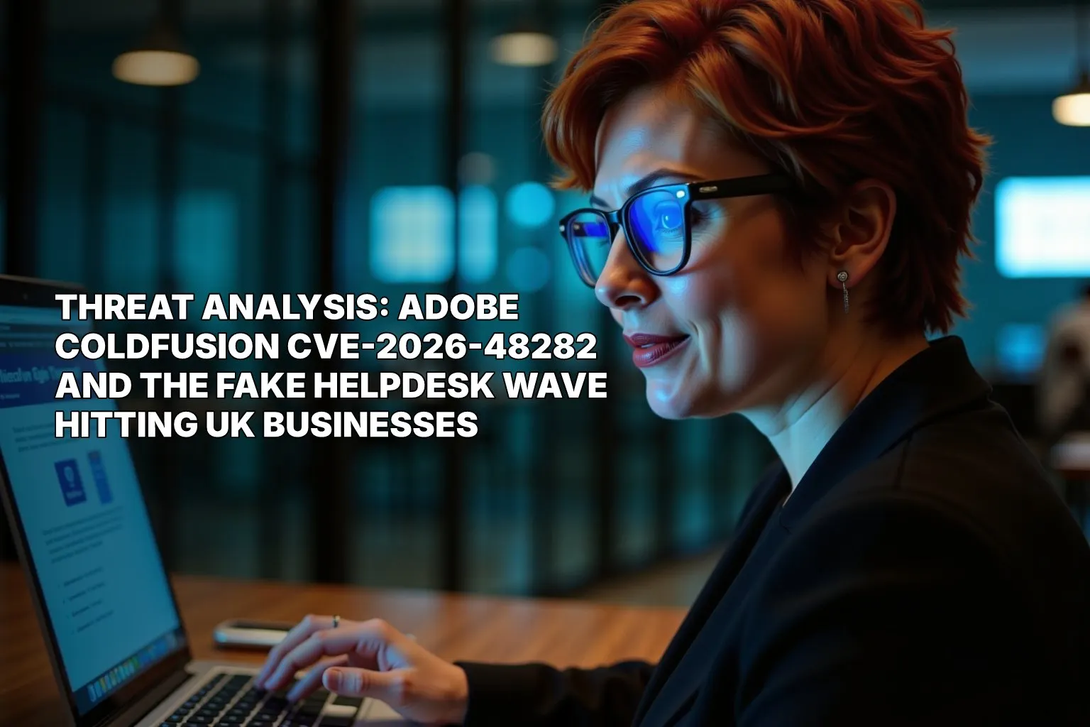 Threat Analysis: Adobe ColdFusion CVE-2026-48282 and the Fake Helpdesk Wave Hitting UK Businesses