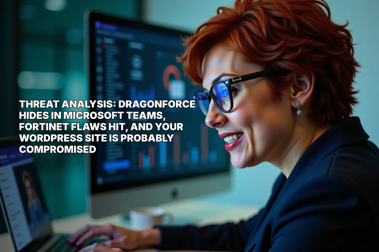 Threat Analysis: DragonForce Hides in Microsoft Teams, Fortinet Flaws Hit, and Your WordPress Site Is Probably Compromised