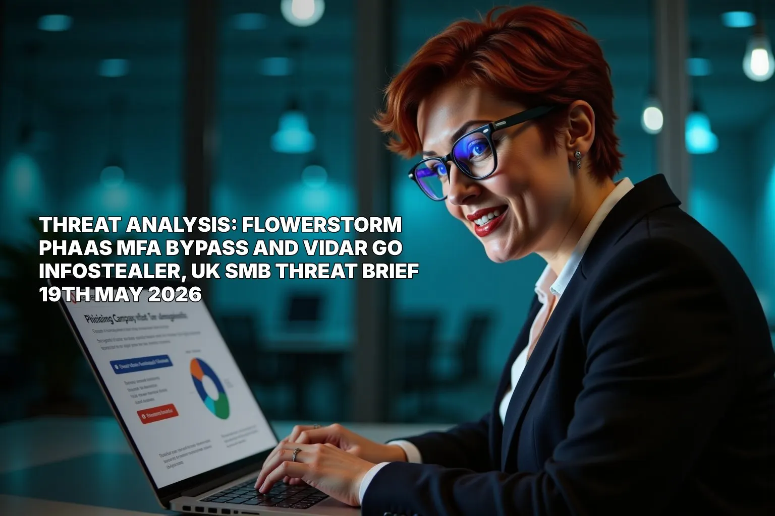 Threat Analysis: FlowerStorm PhaaS MFA Bypass and Vidar Go Infostealer, UK SMB Threat Brief 19th May 2026