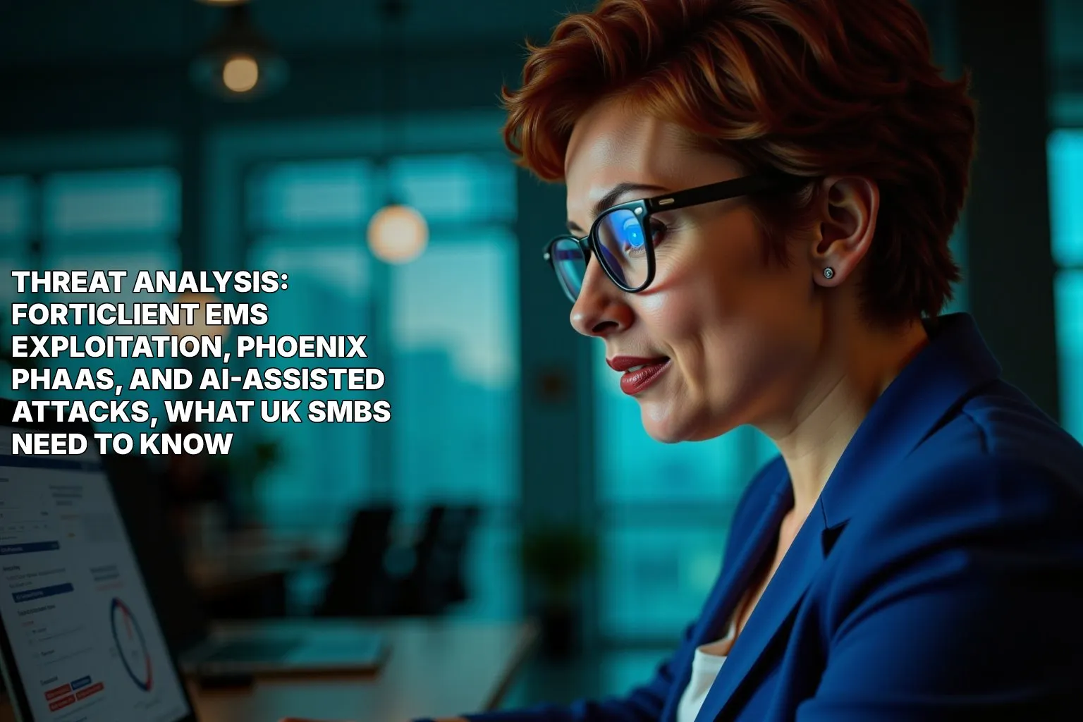 Threat Analysis: FortiClient EMS Exploitation, Phoenix PhaaS, and AI-Assisted Attacks, What UK SMBs Need to Know