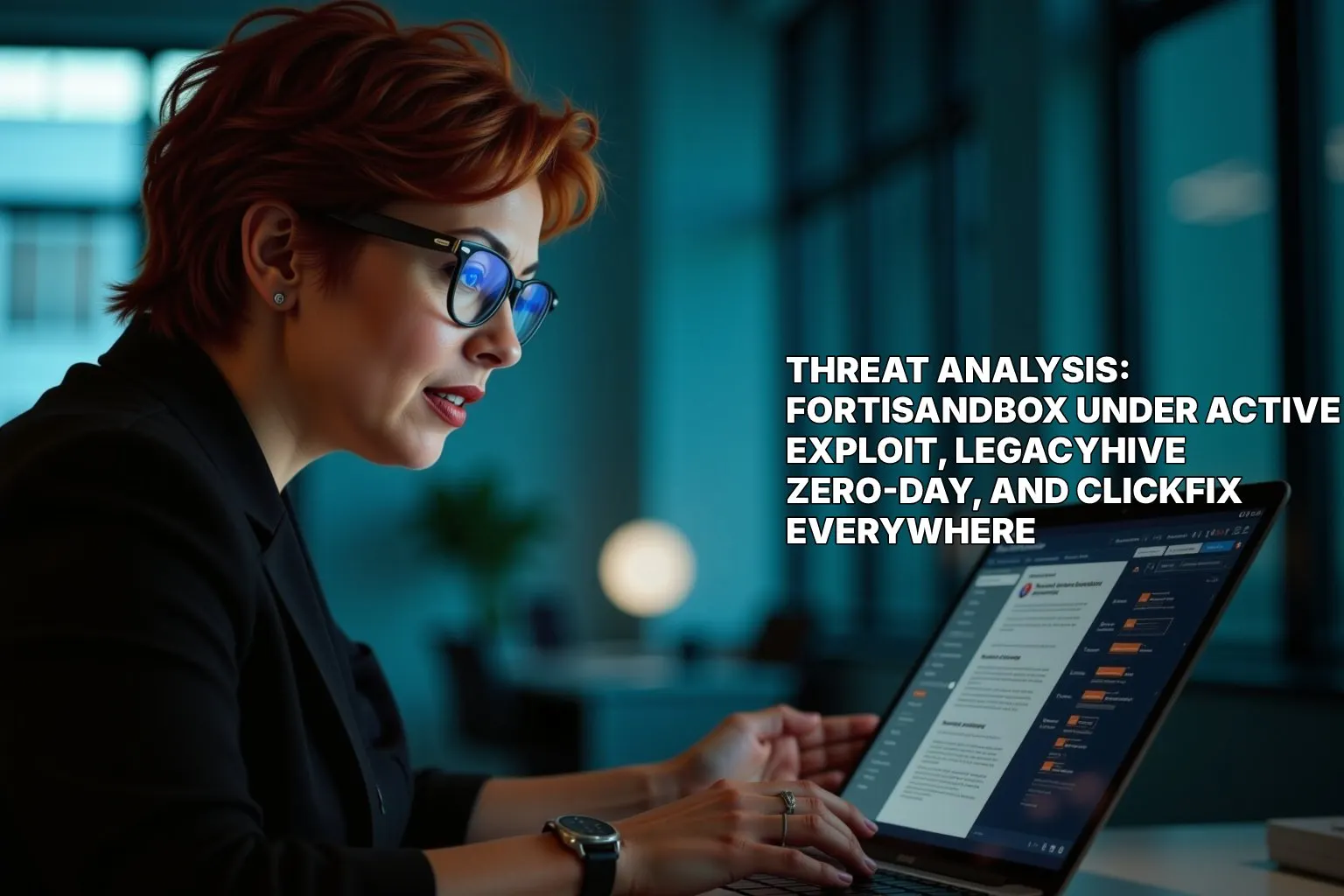 Threat Analysis: FortiSandbox Under Active Exploit, LegacyHive Zero-Day, and ClickFix Everywhere