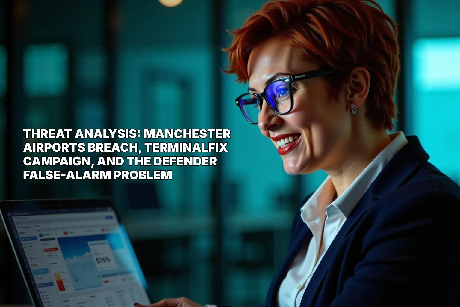 Threat Analysis: Manchester Airports Breach, TerminalFix Campaign, and the Defender False-Alarm Problem