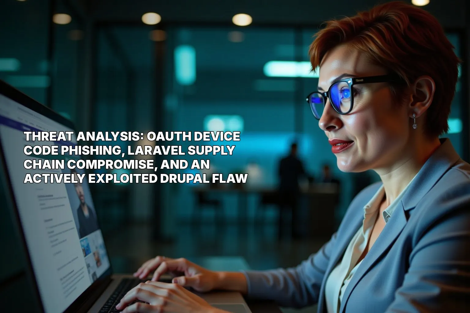 Threat Analysis: OAuth Device Code Phishing, Laravel Supply Chain Compromise, and an Actively Exploited Drupal Flaw