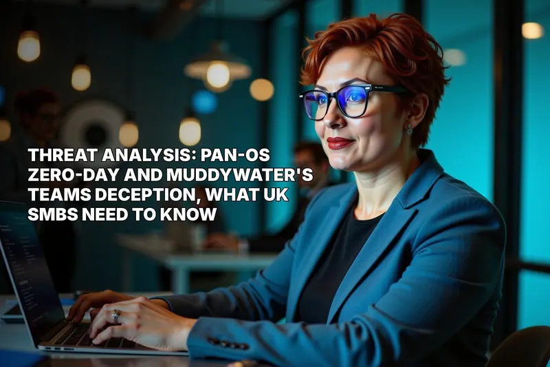 Threat Analysis: PAN-OS Zero-Day and MuddyWater's Teams Deception, What UK SMBs Need to Know