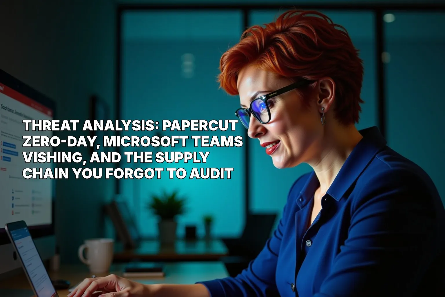 Threat Analysis: PaperCut Zero-Day, Microsoft Teams Vishing, and the Supply Chain You Forgot to Audit