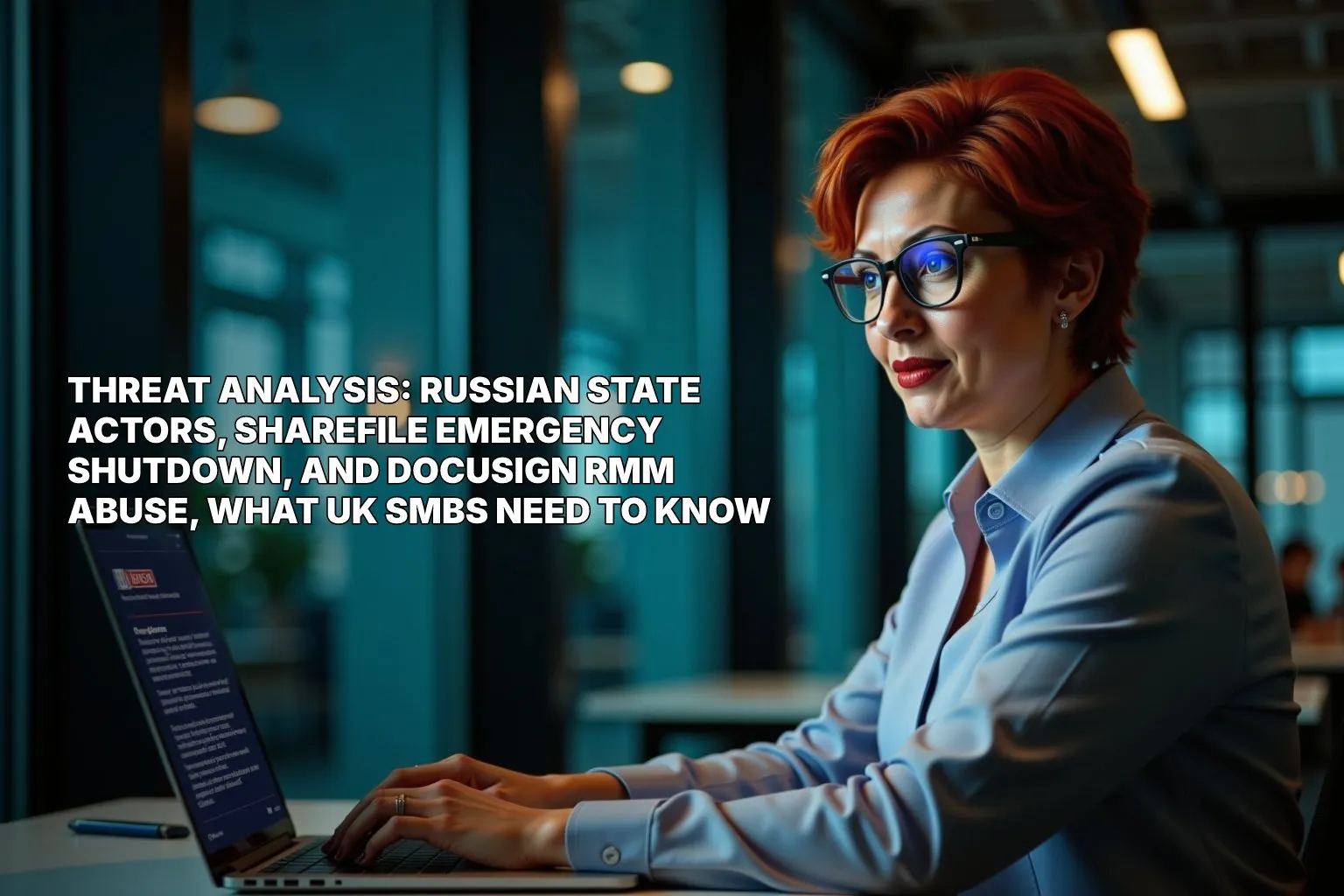 Threat Analysis: Russian State Actors, ShareFile Emergency Shutdown, and DocuSign RMM Abuse, What UK SMBs Need to Know