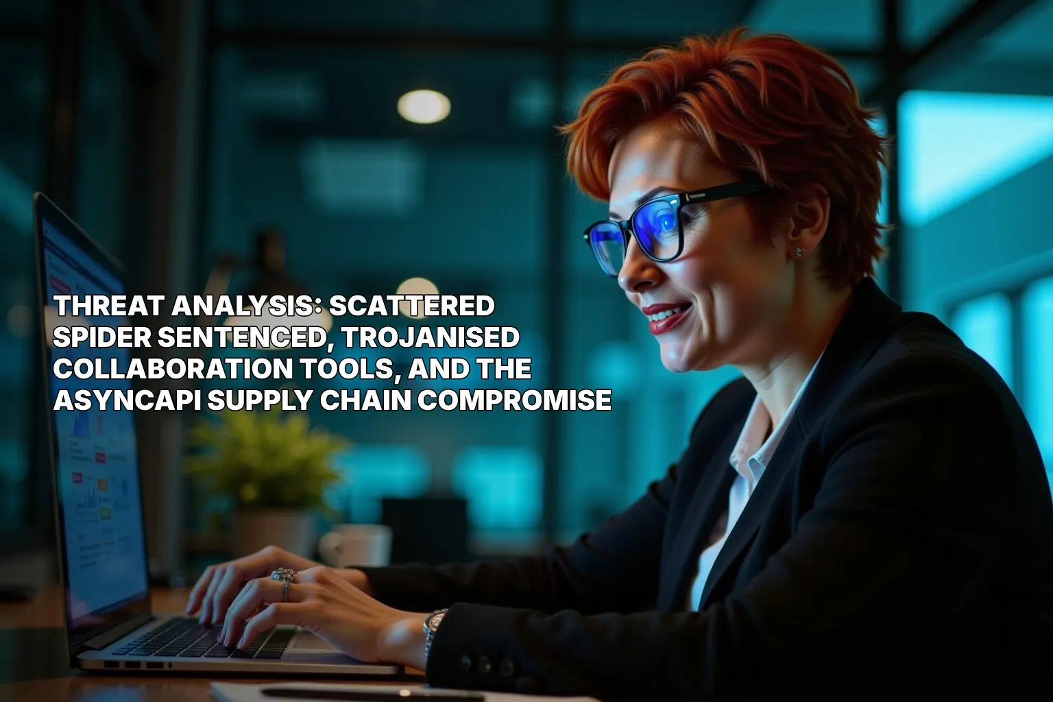 Threat Analysis: Scattered Spider Sentenced, Trojanised Collaboration Tools, and the AsyncAPI Supply Chain Compromise