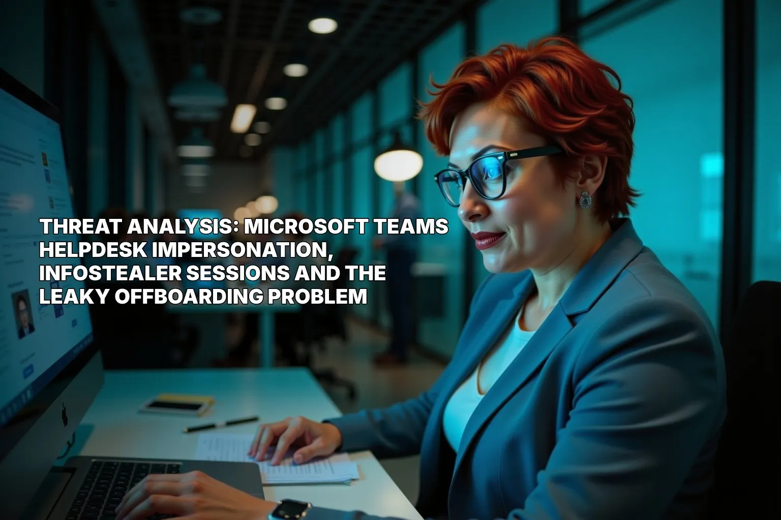 Threat Analysis: Microsoft Teams Helpdesk Impersonation, Infostealer Sessions and the Leaky Offboarding Problem