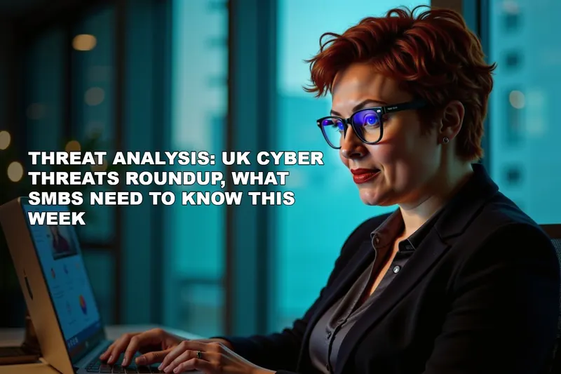 Threat Analysis: UK Cyber Threats Roundup, What SMBs Need to Know This Week