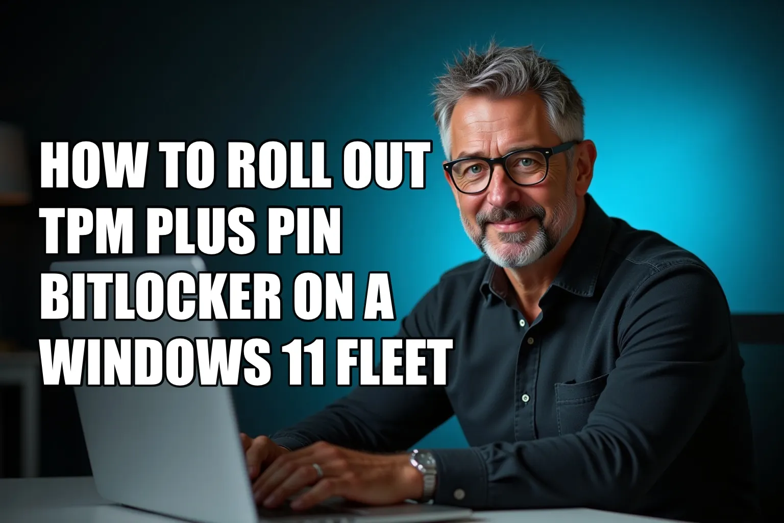 How To Roll Out TPM Plus PIN BitLocker On A Windows 11 Fleet