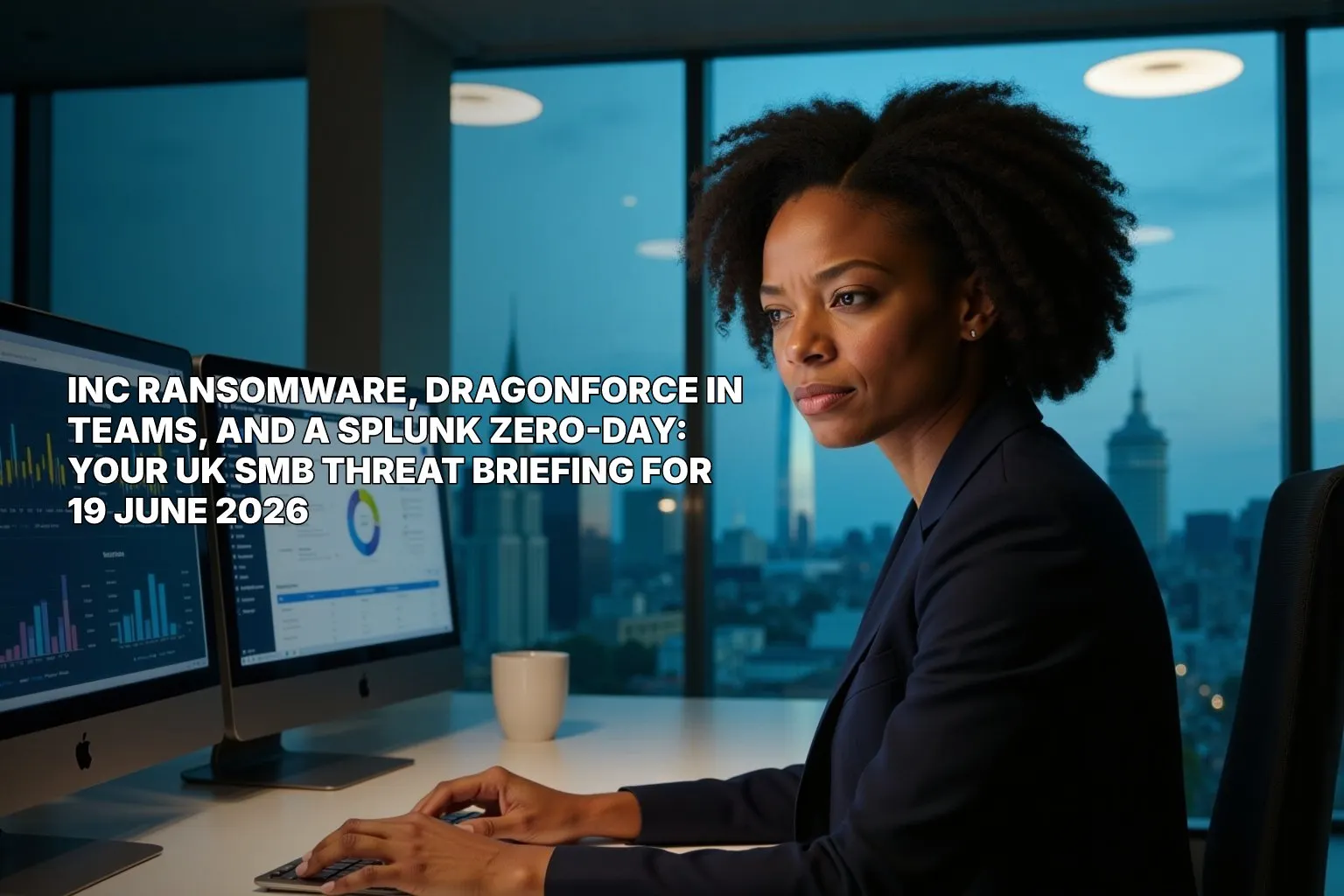 INC Ransomware, DragonForce in Teams, and a Splunk Zero-Day: Your UK SMB Threat Briefing for 19 June 2026