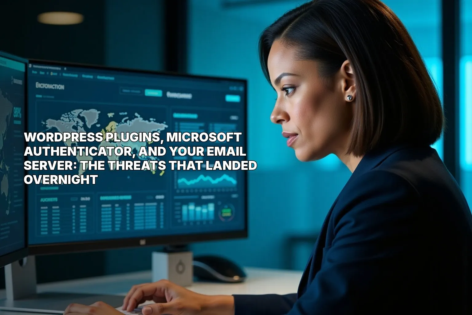 WordPress Plugins, Microsoft Authenticator, and Your Email Server: The Threats That Landed Overnight