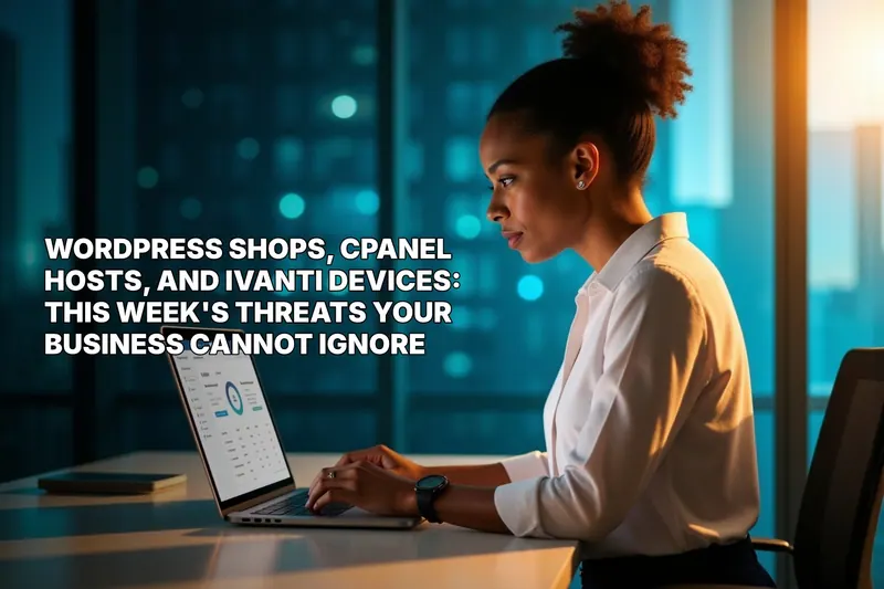 WordPress Shops, cPanel Hosts, and Ivanti Devices: This Week's Threats Your Business Cannot Ignore