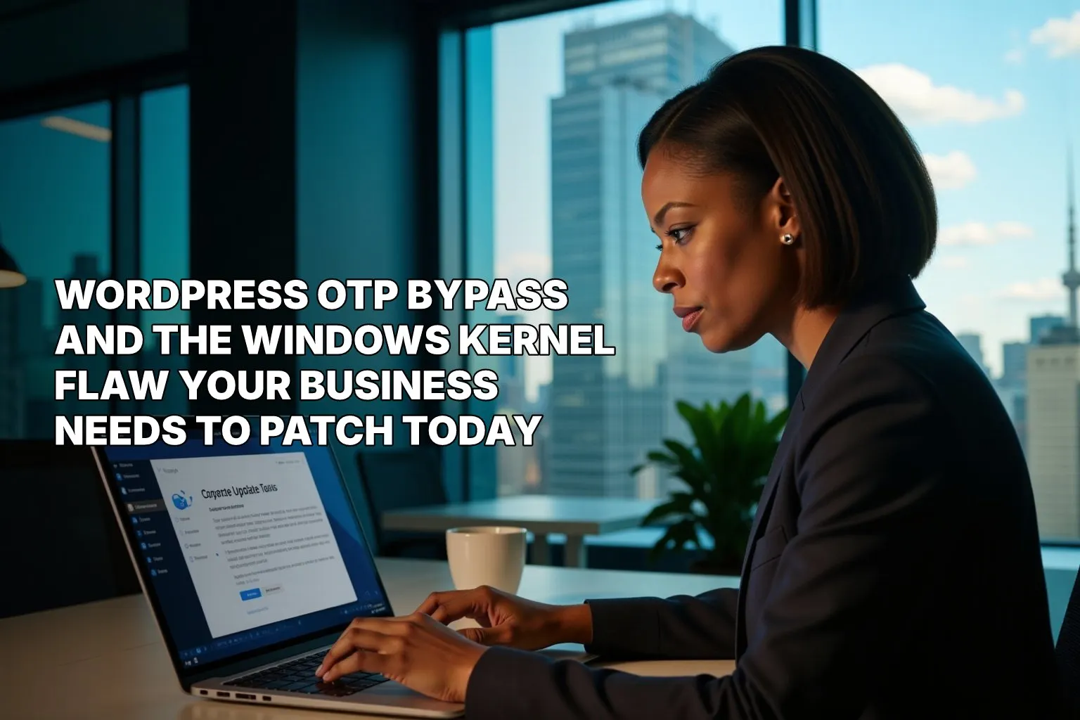 WordPress OTP Bypass and the Windows Kernel Flaw Your Business Needs to Patch Today