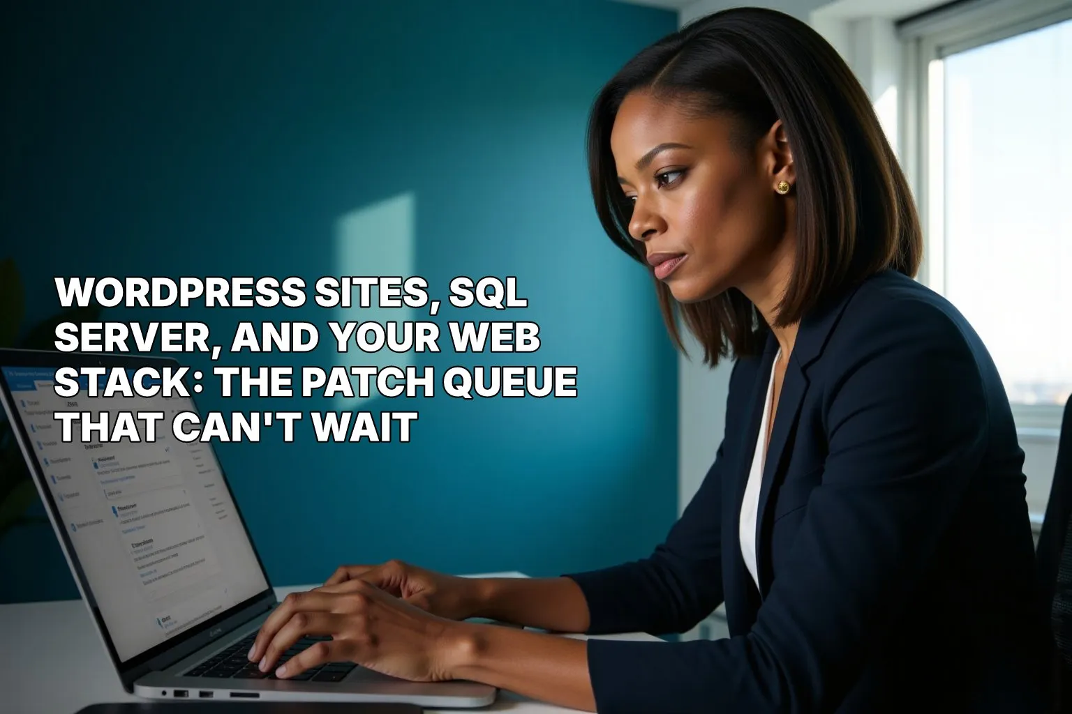 WordPress Sites, SQL Server, and Your Web Stack: The Patch Queue That Can't Wait